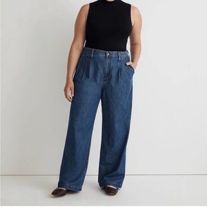 MADEWELL The Harlow Baggy Wide Leg Jeans 31